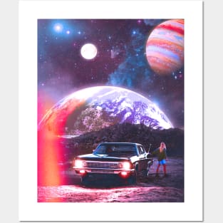 Midnight drive Posters and Art